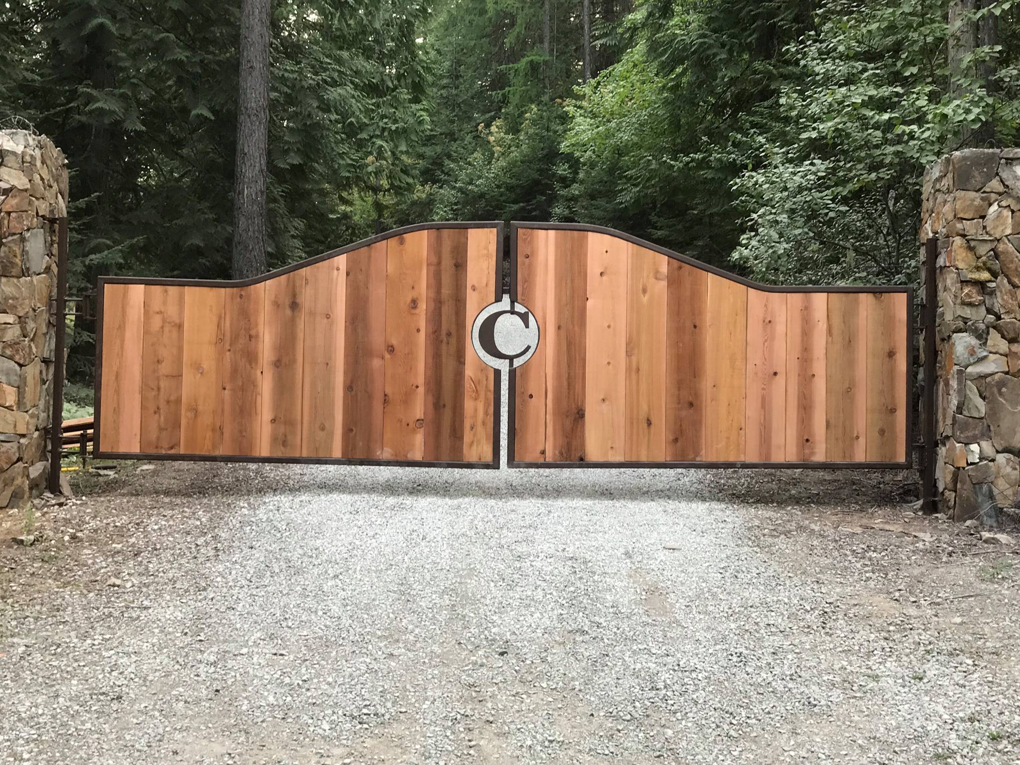 custom built gate
